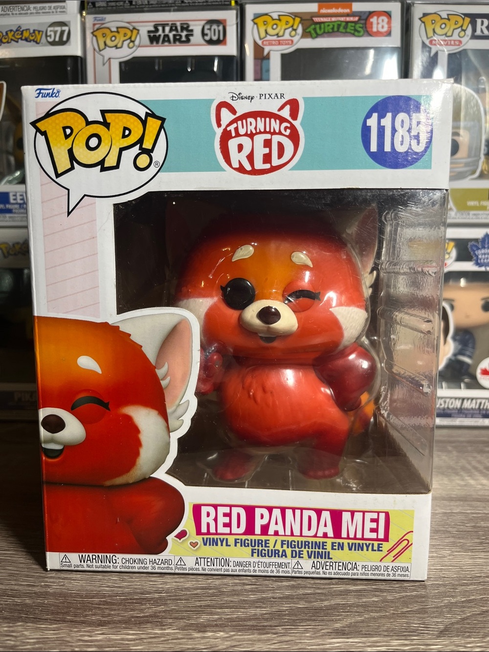 Funko Pop! Turning Red Red Panda Mei Vinyl Figure - Red & Orange